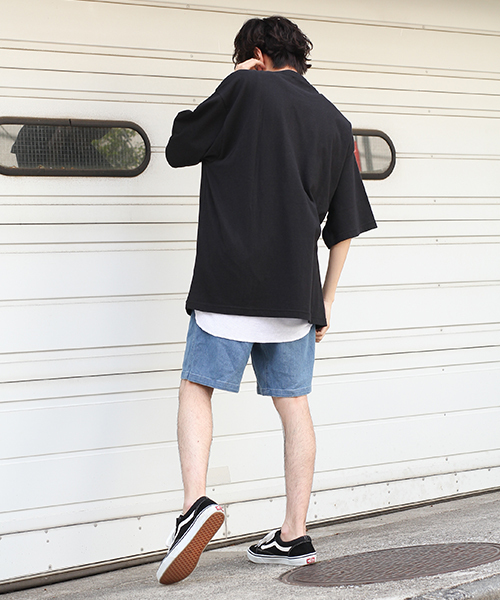 kutir（クティール）の「SUPER BIG TEE / スーパービッグTシャツ（Tシャツ/カットソー・メンズ・ホワイト/ブラック/オレンジ/イエロー・MEDIUM/LARGE）」の13枚目の写真