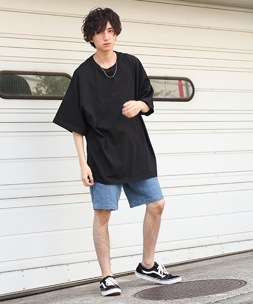 kutir（クティール）の「SUPER BIG TEE / スーパービッグTシャツ（Tシャツ/カットソー・メンズ・ホワイト/ブラック/オレンジ/イエロー・MEDIUM/LARGE）」の14枚目の写真