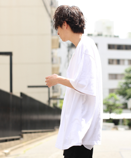 kutir（クティール）の「SUPER BIG TEE / スーパービッグTシャツ（Tシャツ/カットソー・メンズ・ホワイト/ブラック/オレンジ/イエロー・MEDIUM/LARGE）」の18枚目の写真