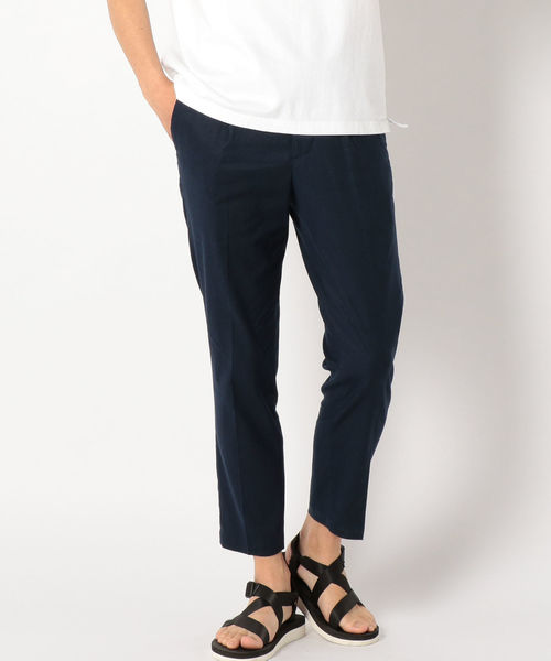 SHIPS(シップス)の「SC: SOLOTEX(R) SAFILIN リネン/コットン セットアップ イージーパンツ(その他パンツ・メンズ・ネイビー/グレー・LARGE/MEDIUM/SMALL/X-LARGE)」の3枚目の写真