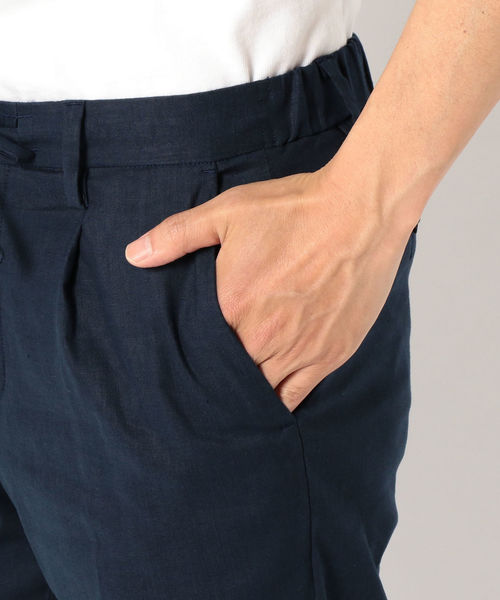 SHIPS(シップス)の「SC: SOLOTEX(R) SAFILIN リネン/コットン セットアップ イージーパンツ(その他パンツ・メンズ・ネイビー/グレー・LARGE/MEDIUM/SMALL/X-LARGE)」の8枚目の写真