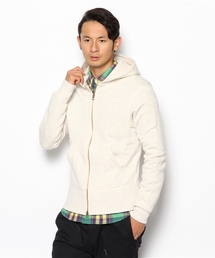 Sanca サンカ Zip スエットパーカー Grey 3 Sanca（サンカ）の「TOP 吊り裏毛F/ZIP PARKA（パーカー）」 - WEAR