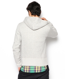 Sanca サンカ Zip スエットパーカー Grey 3 Sanca（サンカ）の「TOP 吊り裏毛F/ZIP PARKA（パーカー）」 - WEAR