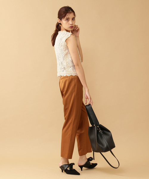 FREE'S MART（フリーズマート）の「◆トリミングレースブラウス（シャツ/ブラウス・レディース・ホワイト/ブラック/ブラウン・FREE）」の8枚目の写真