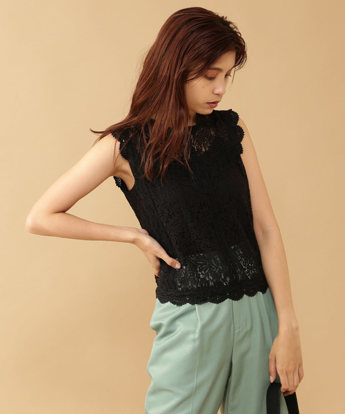 FREE'S MART（フリーズマート）の「◆トリミングレースブラウス（シャツ/ブラウス・レディース・ホワイト/ブラック/ブラウン・FREE）」の11枚目の写真