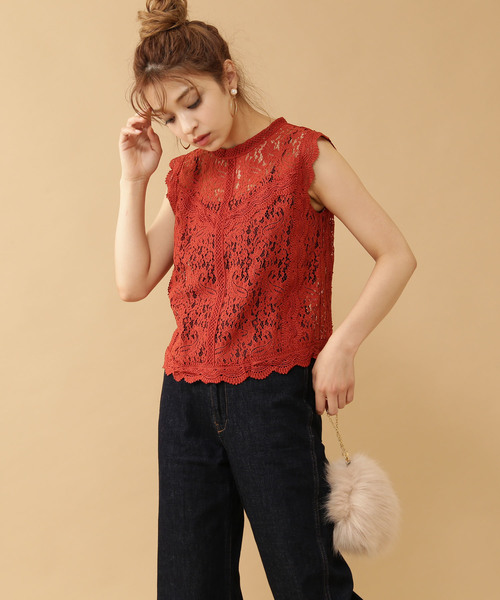 FREE'S MART（フリーズマート）の「◆トリミングレースブラウス（シャツ/ブラウス・レディース・ホワイト/ブラック/ブラウン・FREE）」の16枚目の写真