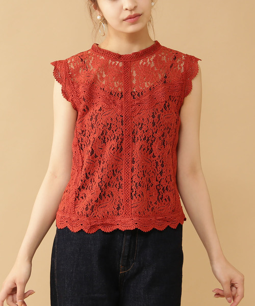 FREE'S MART（フリーズマート）の「◆トリミングレースブラウス（シャツ/ブラウス・レディース・ホワイト/ブラック/ブラウン・FREE）」の19枚目の写真