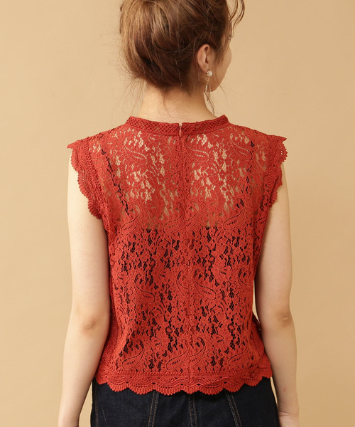 FREE'S MART（フリーズマート）の「◆トリミングレースブラウス（シャツ/ブラウス・レディース・ホワイト/ブラック/ブラウン・FREE）」の21枚目の写真