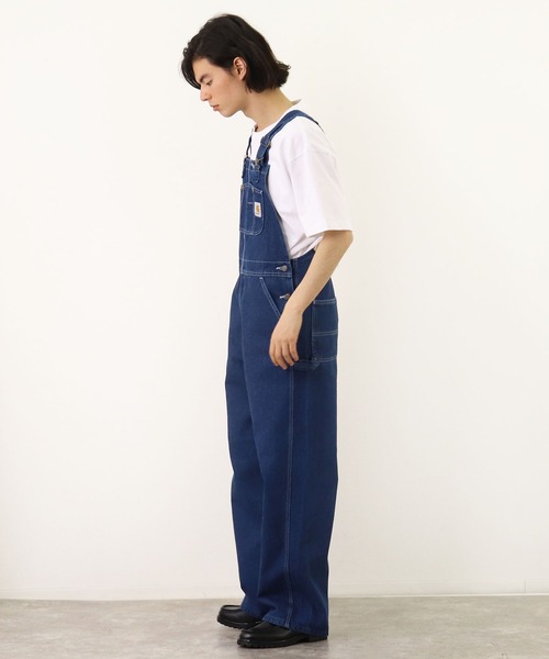 Carhartt（カーハート）の「【 carhartt / カーハート 】 R07 Washed-Denim Bib Overalls（サロペット/オーバーオール・メンズ・ブルー/ネイビー・32inch/30inch/34inch/36inch/30 inch）」の17枚目の写真