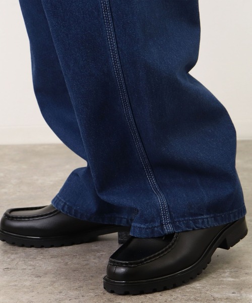 Carhartt（カーハート）の「【 carhartt / カーハート 】 R07 Washed-Denim Bib Overalls（サロペット/オーバーオール・メンズ・ブルー/ネイビー・32inch/30inch/34inch/36inch/30 inch）」の12枚目の写真