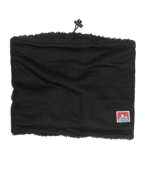 BEN DAVIS（ベンデイビス）の「BEN DAVIS NECK WARMER/ベンデイビス　ネックウォーマー（ネックウォーマー/スヌード・メンズ・ブラック/ヘザーグレー/ヘザーチャコール/ベージュ・FREE）」の5枚目の写真