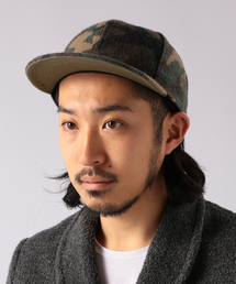 BEAMS | BEAMS / SLメルトンFLAT CAP(キャップ)