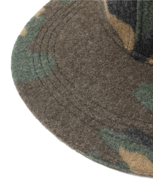 BEAMS（ビームス）の「□BEAMS / SLメルトンFLAT CAP（キャップ・メンズ・グレー/ネイビー/その他1・ONE SIZE）」の6枚目の写真