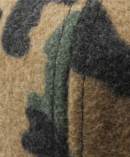 BEAMS（ビームス）の「□BEAMS / SLメルトンFLAT CAP（キャップ・メンズ・グレー/ネイビー/その他1・ONE SIZE）」の8枚目の写真