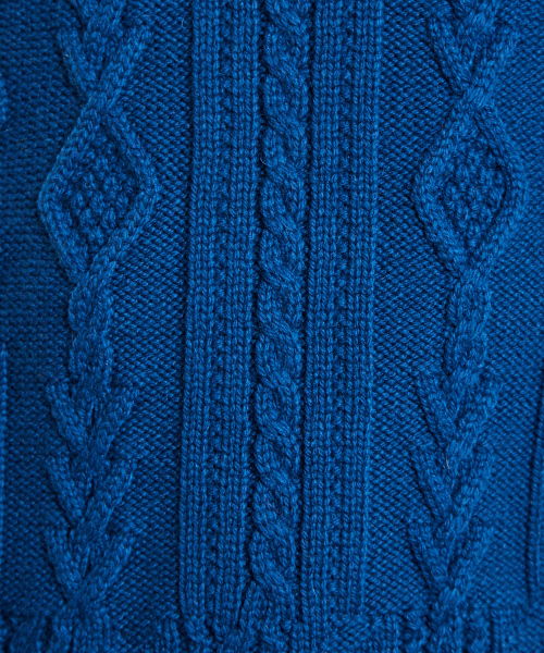 5351 POUR LES HOMMES(ゴーサンゴーイチプールオム)の「ルーガ タートルネックニット(ニット/セーター・メンズ・ブルー/ホワイト/ブラック/グレー/ワイン・44/46/48)」の7枚目の写真