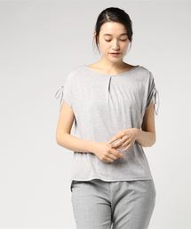 IGNIO（イグニオ）の「ドロストデザインTシャツ（半袖）（Tシャツ/カットソー）」