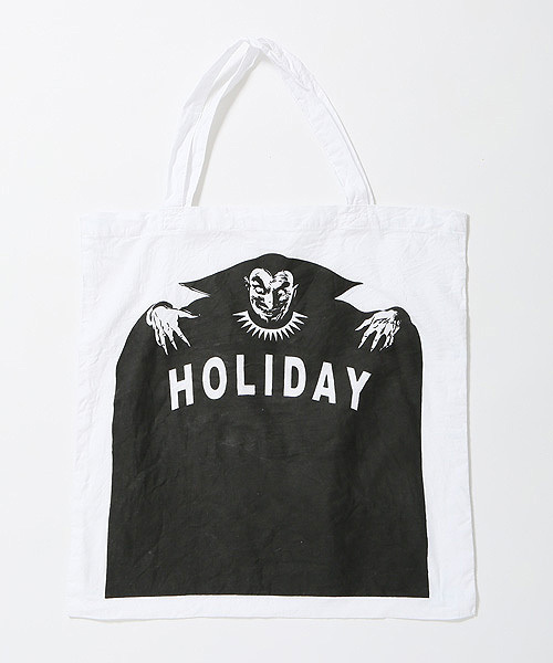 HOLIDAY(ホリデイ)の「SPELL BAG スペルバッグ(トートバッグ)」|ホワイト