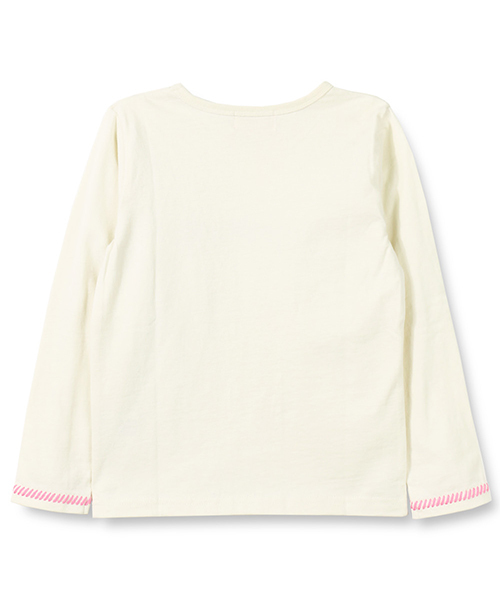 RADCHAP(ラッドチャップ)の「ロゴ長袖Tシャツ(Tシャツ/カットソー・キッズ・アイボリー/ネイビー・140cm/80cm/100cm/110cm/120cm/130cm/90cm)」の6枚目の写真