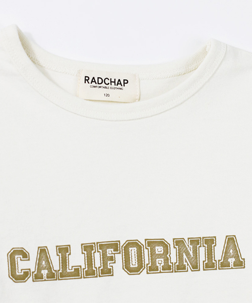 RADCHAP(ラッドチャップ)の「ロゴ長袖Tシャツ(Tシャツ/カットソー・キッズ・アイボリー/ネイビー・140cm/80cm/100cm/110cm/120cm/130cm/90cm)」の7枚目の写真