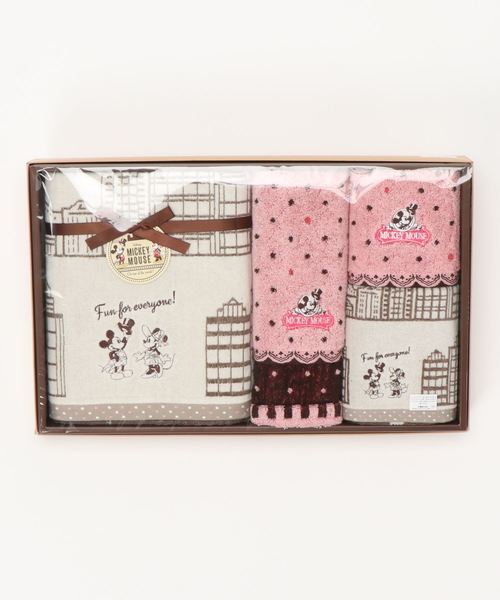 Disney ミッキーマウス スウィートタウン ギフトセット50 タオル Disney ディズニー のファッション通販 Zozotown
