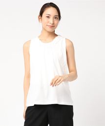 Samansa Mos2 | パーツレースノースリーブカットソー(Tシャツ/カットソー)