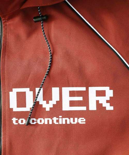 SHAREEF ジャケット・アウター レッド SHAREEF（シャリーフ）の「HOODIE JACKET（マウンテンパーカー）」 - WEAR