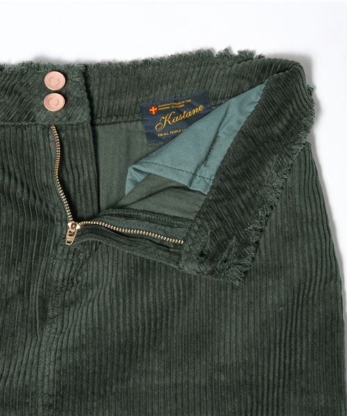 Kastane（カスタネ）の「【Kastane】コーデュロイSK（スカート・レディース・ダークグリーン・MEDIUM）」の6枚目の写真