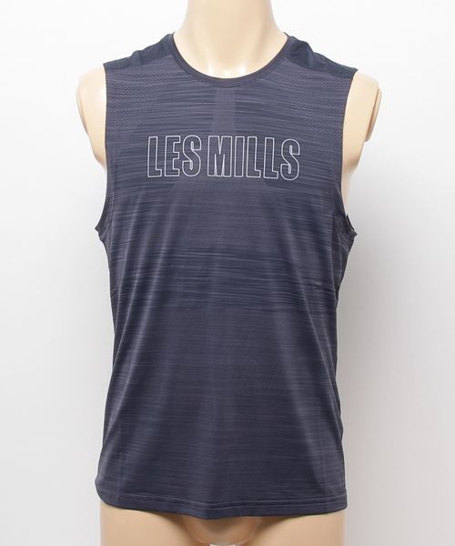 Reebok�i���[�{�b�N�j�́u���Y�~���Y �A�N�e�B�u�`�� �x���g T�V���c [LES MILLS ACTIVCHILL Vent TEE] ���[�{�b�N�i�^���N�g�b�v�j�v�b�_�[�N�l�C�r�[