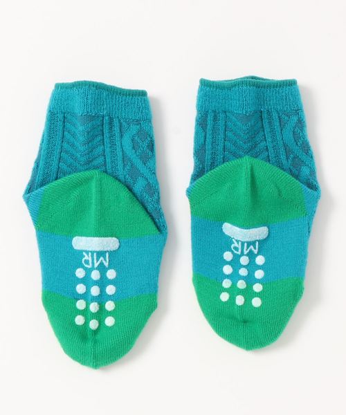 MR（まる）の「[9-24cm]ケーブル編みソックス（ソックス/靴下・キッズ・ネイビー/レッド/ブルー・SS/S/M/L/XXS）」の4枚目の写真