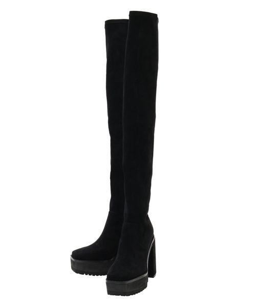 EMODA（エモダ）の「タンクストームロングブーツ（ブーツ・レディース・ブラック・SMALL/MEDIUM/LARGE）」の12枚目の写真