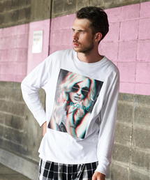 JACKROSE | JE-ネガフォト・レディーロンT(Tシャツ/カットソー)