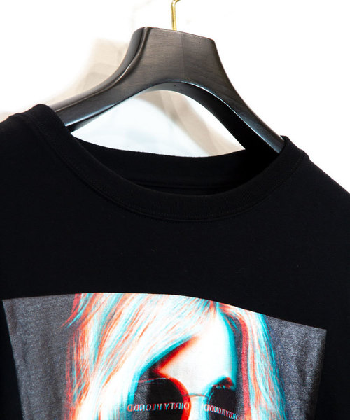 JACKROSE（ジャックローズ）の「JE-ネガフォト・レディーロンT（Tシャツ/カットソー・メンズ・ホワイト/ブラック・M/L）」の5枚目の写真