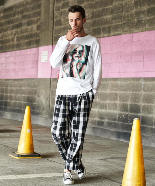 JACKROSE（ジャックローズ）の「JE-ネガフォト・レディーロンT（Tシャツ/カットソー・メンズ・ホワイト/ブラック・M/L）」の20枚目の写真