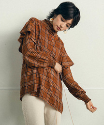 Willful by lipstar�i�E�B���t�� �o�C ���b�v�X�^�[�j�́u�yWillful by lipstar�z����߃`�F�b�N���t�����u���E�X�i�V���c/�u���E�X�j�v