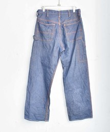 70s Wrangler ラングラー デニムペインターパンツ w46 ビンテージ 70s Wrangler BIG BEN Denim Painter Pants Dead Stock 【Ladys