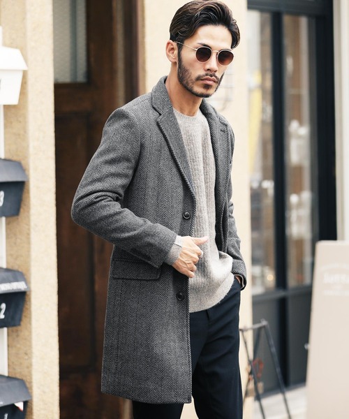 JIGGYS SHOP(ジギーズショップ)の「メルトン & ワッフル チェスターコート(チェスターコート)」|その他3