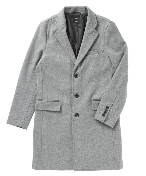 jiggys shop（ジギーズショップ）の「メルトン ロングコート スリム チェスターコート（チェスターコート・メンズ・ブラック/グレー/グレー系その他/グレー系その他2/ネイビー/キャメル/ブラウン系その他/ブラック系その他/ブラウン系その他2/グレー系その他4/ベージュ/ブラウン系その他3/グレー系その他3・SMALL/MEDIUM/LARGE/X-LARGE/XX-LARGE）」の16枚目の写真