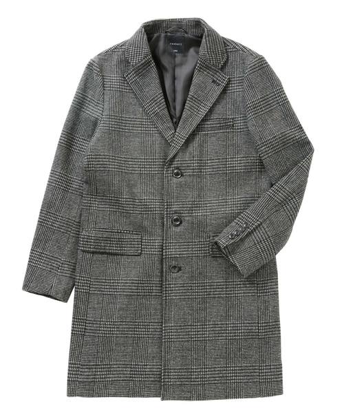 jiggys shop（ジギーズショップ）の「メルトン ロングコート スリム チェスターコート（チェスターコート・メンズ・ブラック/グレー/グレー系その他/グレー系その他2/ネイビー/キャメル/ブラウン系その他/ブラック系その他/ブラウン系その他2/グレー系その他4/ベージュ/ブラウン系その他3/グレー系その他3・SMALL/MEDIUM/LARGE/X-LARGE/XX-LARGE）」の17枚目の写真