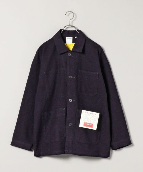 MACOBER（マコバ）の「MACOBER×SHIPS ウール カバーオールジャケット 