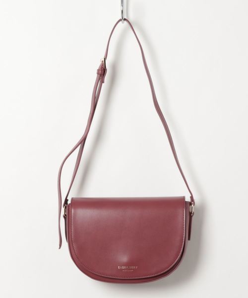 natural couture（ナチュラルクチュール）の「ハーフムーンフラップショルダー（ショルダーバッグ・レディース・ブラック/ベージュ/ピンク・FREE）」の13枚目の写真