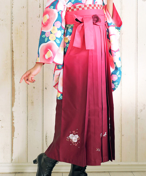 レディース刺繍入りぼかし袴（着物）｜KYOETSU（キョウエツ）の