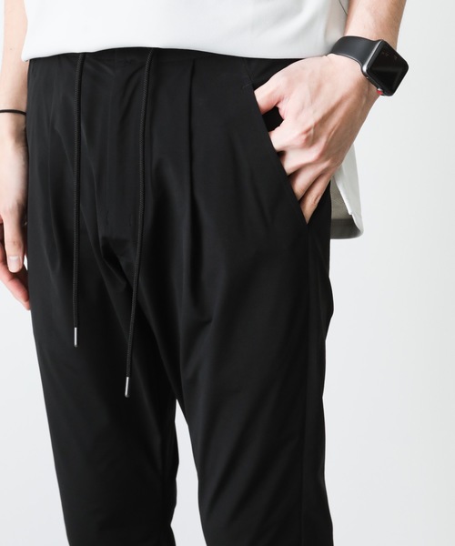 ATTACHMENT（アタッチメント）の「T400ハイゲージメモリージャージ50 1タックイージーパンツ（その他パンツ・メンズ・ブラック/グレー系その他・1/2/3）」の13枚目の写真
