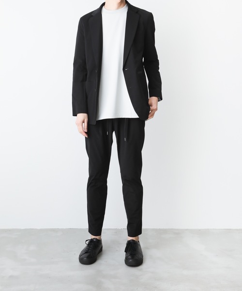 ATTACHMENT（アタッチメント）の「T400ハイゲージメモリージャージ50 1タックイージーパンツ（その他パンツ・メンズ・ブラック/グレー系その他・1/2/3）」の15枚目の写真