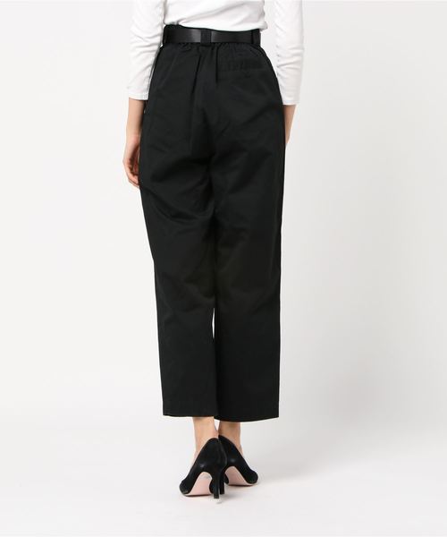 WEGO(ウィゴー)の「WEGO/【2点セット】チノベルト付きワイドテーパードパンツ(チノパンツ・レディース・ブラック/ベージュ・FREE)」の15枚目の写真