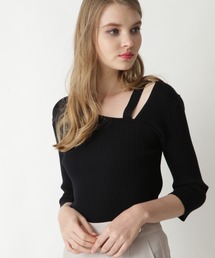 PINKY&DIANNE�i�s���L�[�A���h�_�C�A���j�́u�A�V���V�����_�[RIB TOPS�i�j�b�g/�Z�[�^�[�j�v