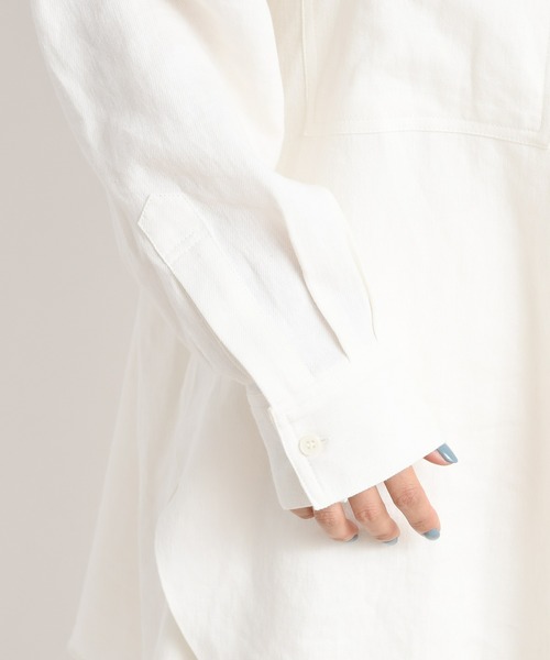 DouDou(ドゥドゥ)の「セットアップシャツ(シャツ/ブラウス・レディース・オフホワイト/ブルー系その他/グリーン系その他・FREE)」の10枚目の写真