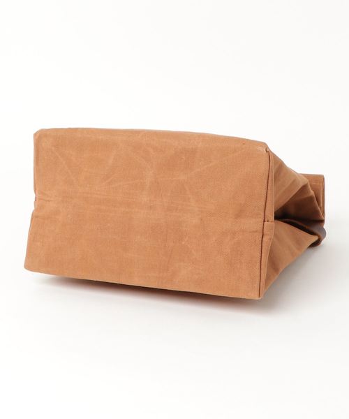 DULTON（ダルトン）の「WAX CANVAS LUNCH BAG/キャンバス生地 ランチバッグ（お弁当箱・メンズ・オリーブ/キャメル・FREE）」の7枚目の写真