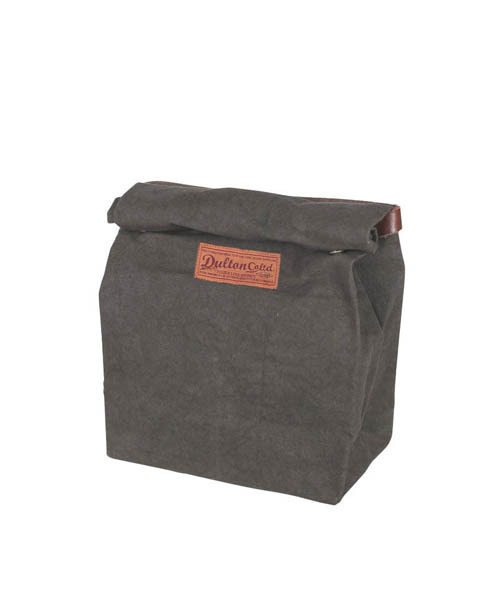 DULTON（ダルトン）の「WAX CANVAS LUNCH BAG/キャンバス生地 ランチバッグ（お弁当箱・メンズ・オリーブ/キャメル・FREE）」の3枚目の写真