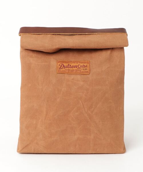 DULTON(ダルトン)の「WAX CANVAS LUNCH BAG/キャンバス生地 ランチバッグ 保冷(お弁当箱・メンズ・オリーブ/キャメル・FREE)」の12枚目の写真