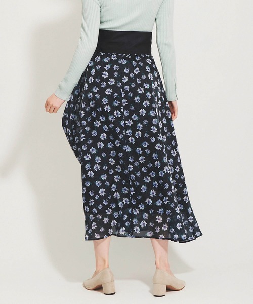 The Virgnia（ザ ヴァージニア）の「オリジナルマーガレット柄スカート（スカート・レディース・ネイビー/ベージュ・38/36）」の8枚目の写真